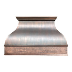 Akicon Custom Custom Copper Vent Hood with Artisan Handcrafted Detail
