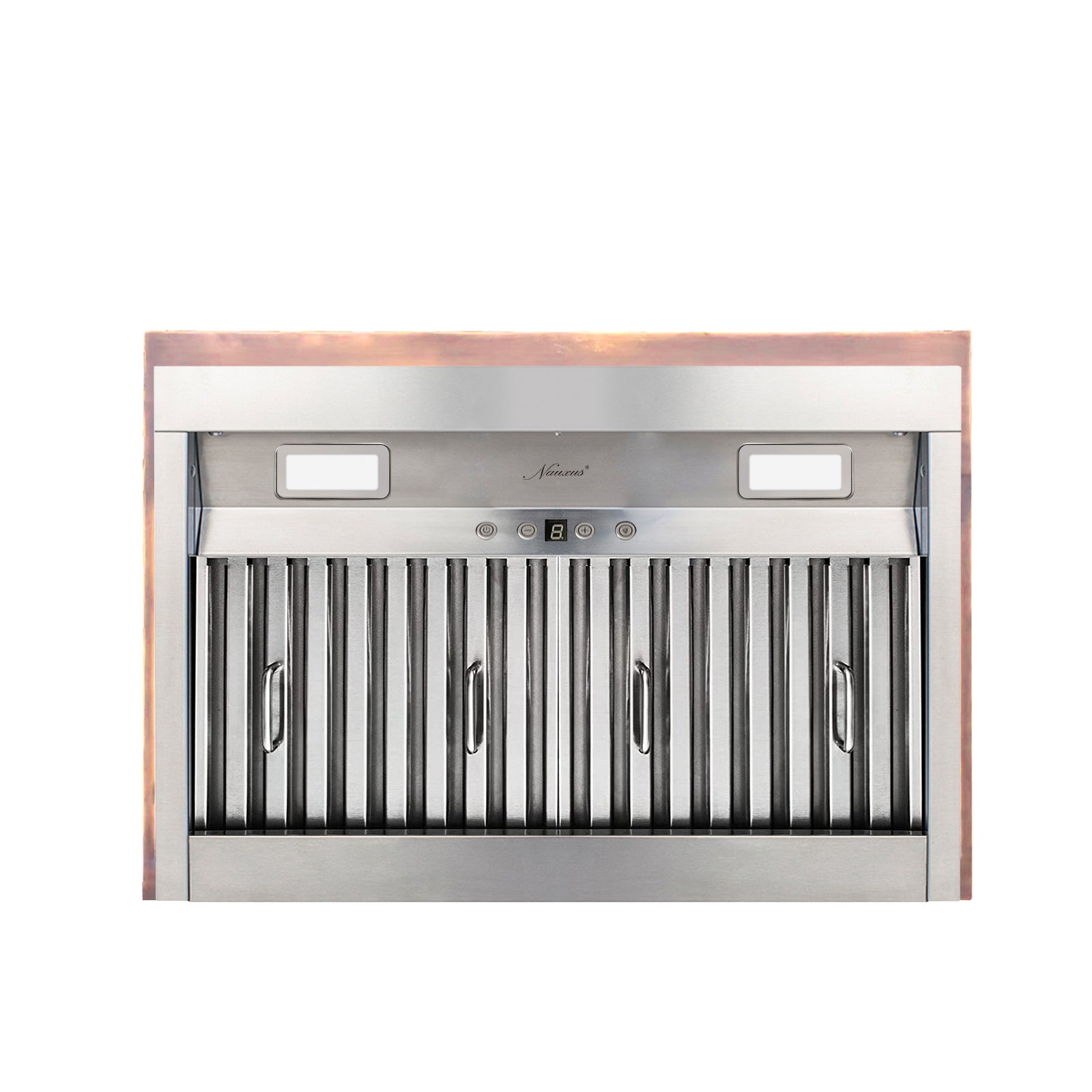 Akicon Custom Handmade Copper Range Hood for Farmhouse Style Kitchens