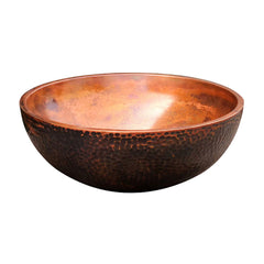 Akicon Custom Solid Copper Bathroom Sink Handmade Copper Basin