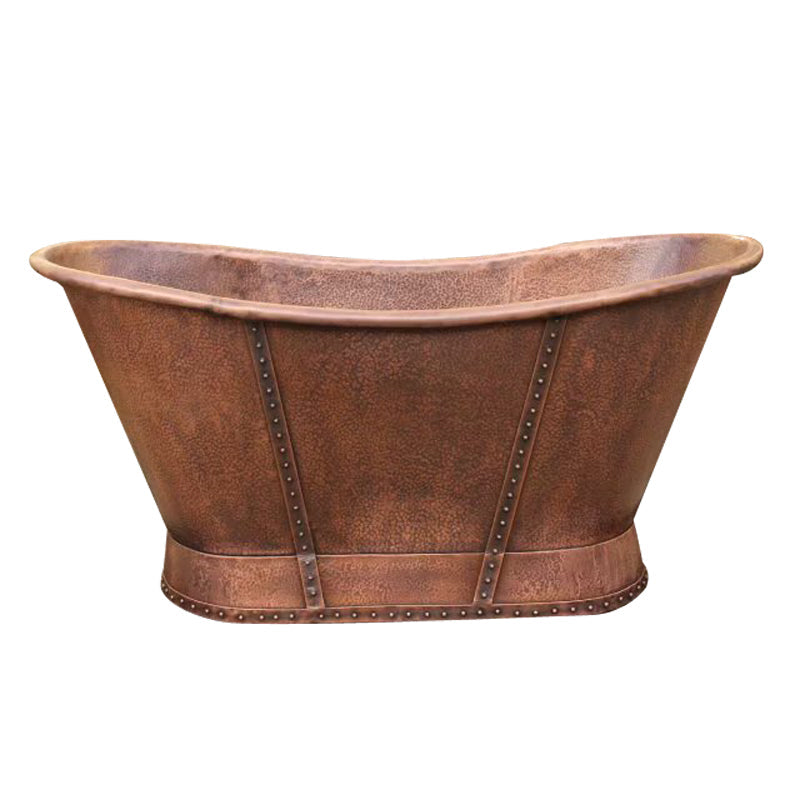 Akicon Custom Copper Classic Freestanding Bathtub
