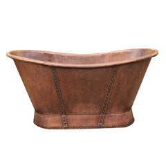 Akicon Custom Copper Classic Freestanding Bathtub