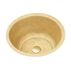 Akicon Custom Handmade Copper Bar Sink Rustic Kitchen Prep Sink