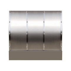 Akicon Handmade Stainless Steel Vent Hood with Rounded Corners