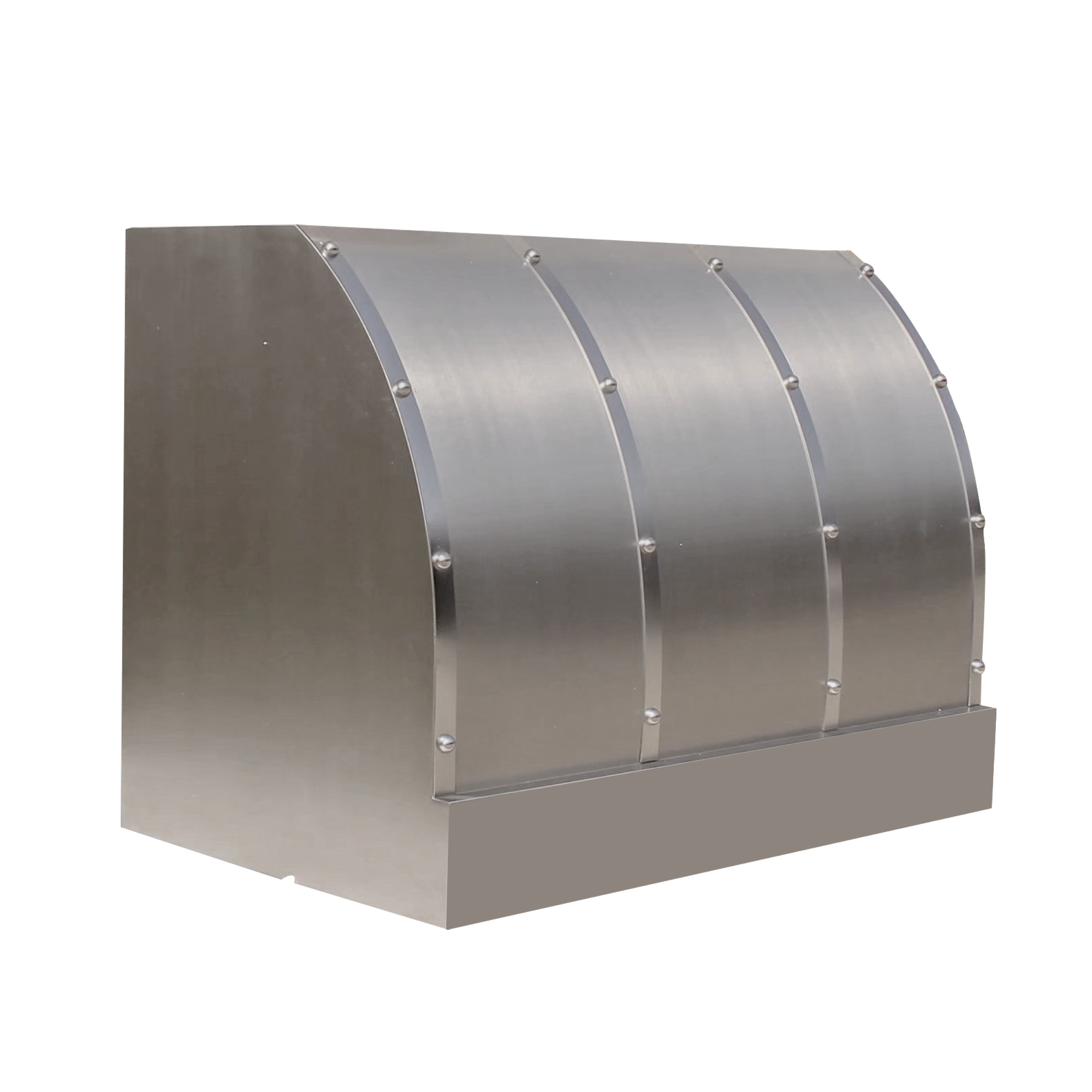 Akicon Handmade Stainless Steel Vent Hood with Rounded Corners