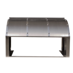 Akicon Handmade Stainless Steel Vent Hood with Rounded Corners