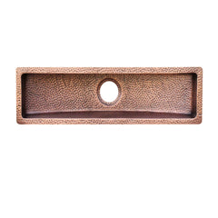 Akicon Handmade Copper Prep Sink Custom Bar Kitchen Sink