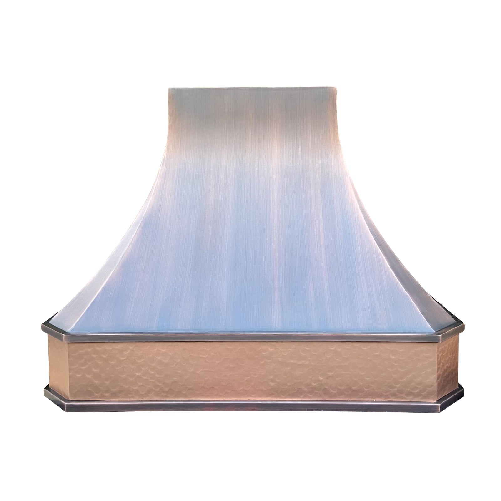 Akicon Custom Handcrafted Classic Copper Range Hood Made to Order
