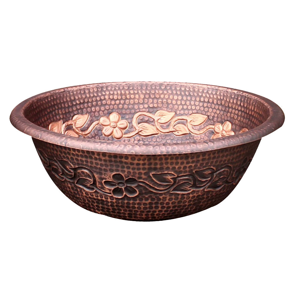 Akicon Handcrafted Copper Bar Sink Premium Prep Sink