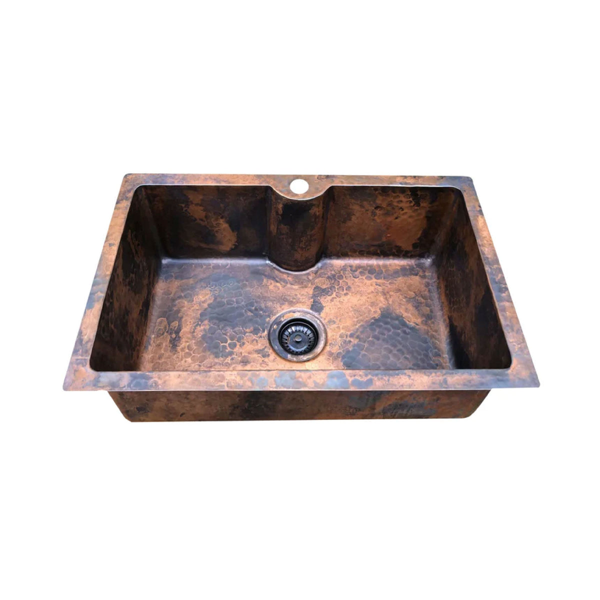 Akicon Custom Handcrafted Copper Undermount Kitchen Sink