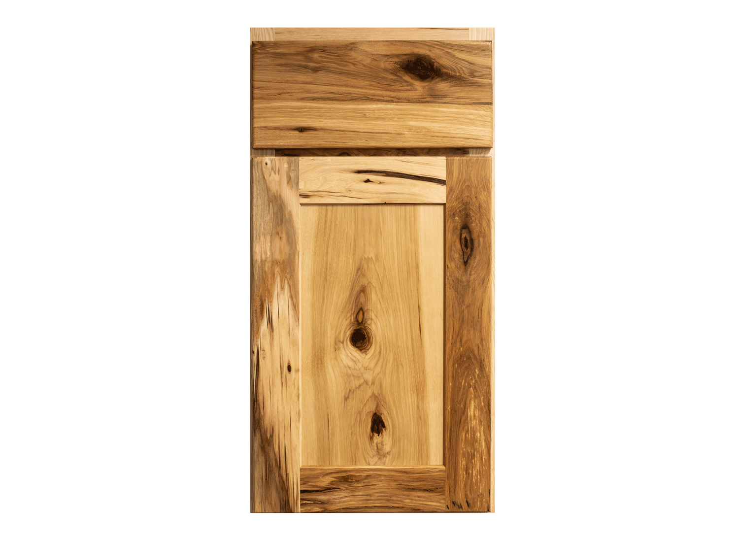 30 Inch Hickory Shaker Single Sink Bathroom Vanity with Drawers on the Left