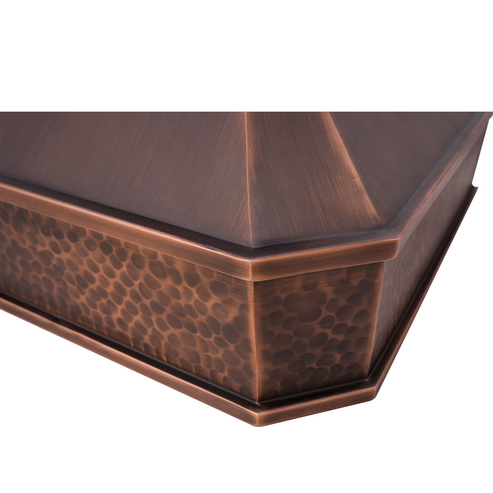 Akicon Custom Handcrafted Classic Copper Range Hood Made to Order