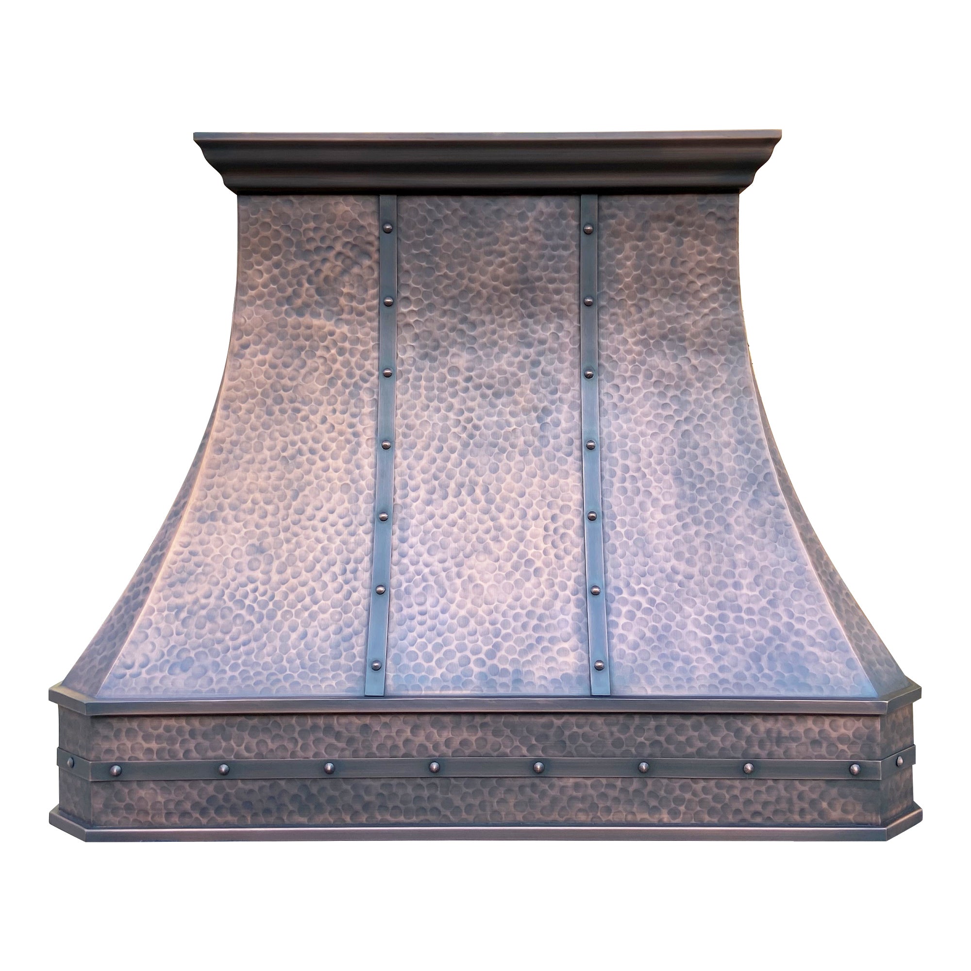 Akicon Custom Copper Range Hood Handmade with Custom Size and Finish