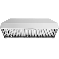42" Range Hood Insert, 1200 CFM Stainless Steel Ducted Vent Hood Insert with Dimmable LED Lights