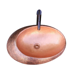 Akicon Custom Handmade Copper Bathroom Basin Sink