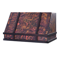 Akicon Custom Handmade Copper Range Hood Elegant Kitchen Vent Hood