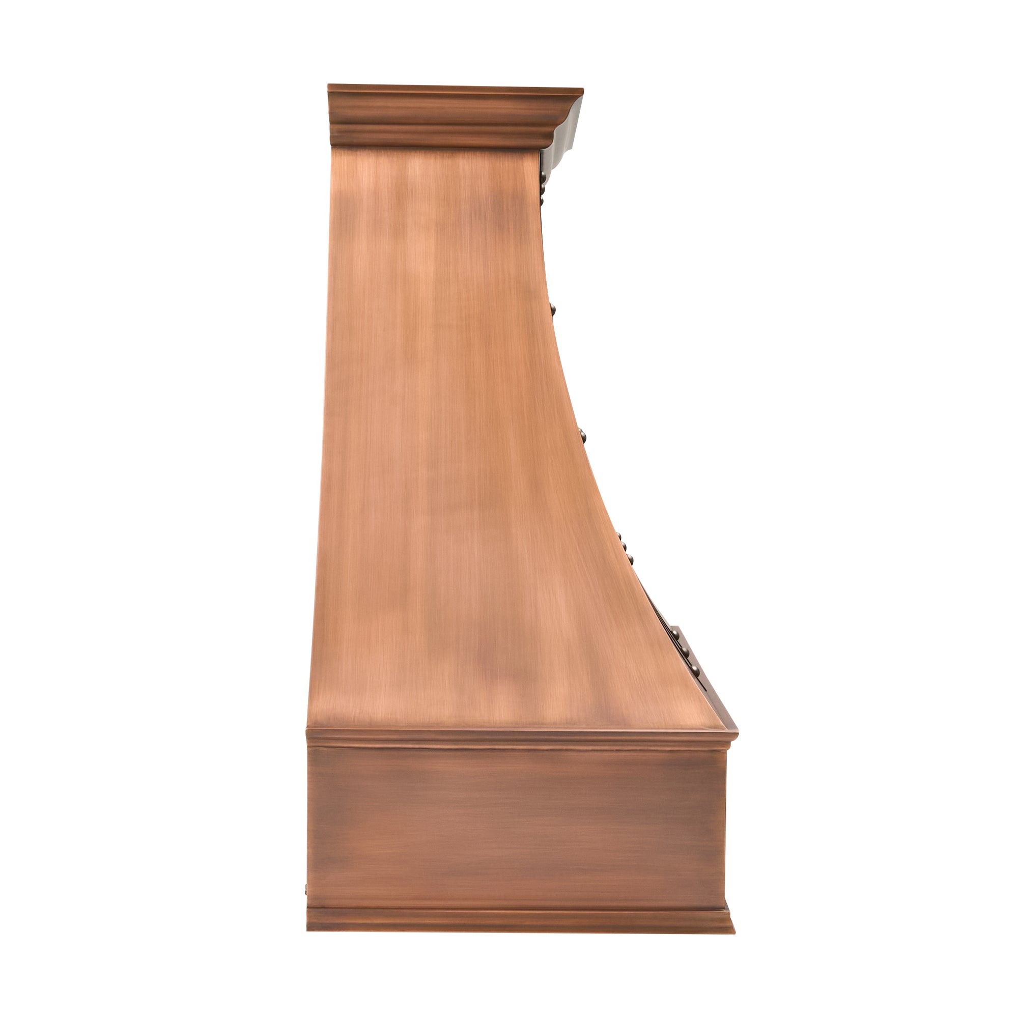 Akicon Custom Handmade Copper Range Hood for Luxury Kitchens