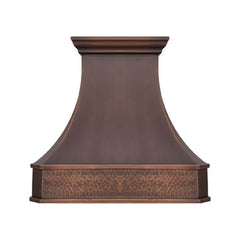 Akicon Custom Handcrafted Classic Copper Range Hood Made to Order
