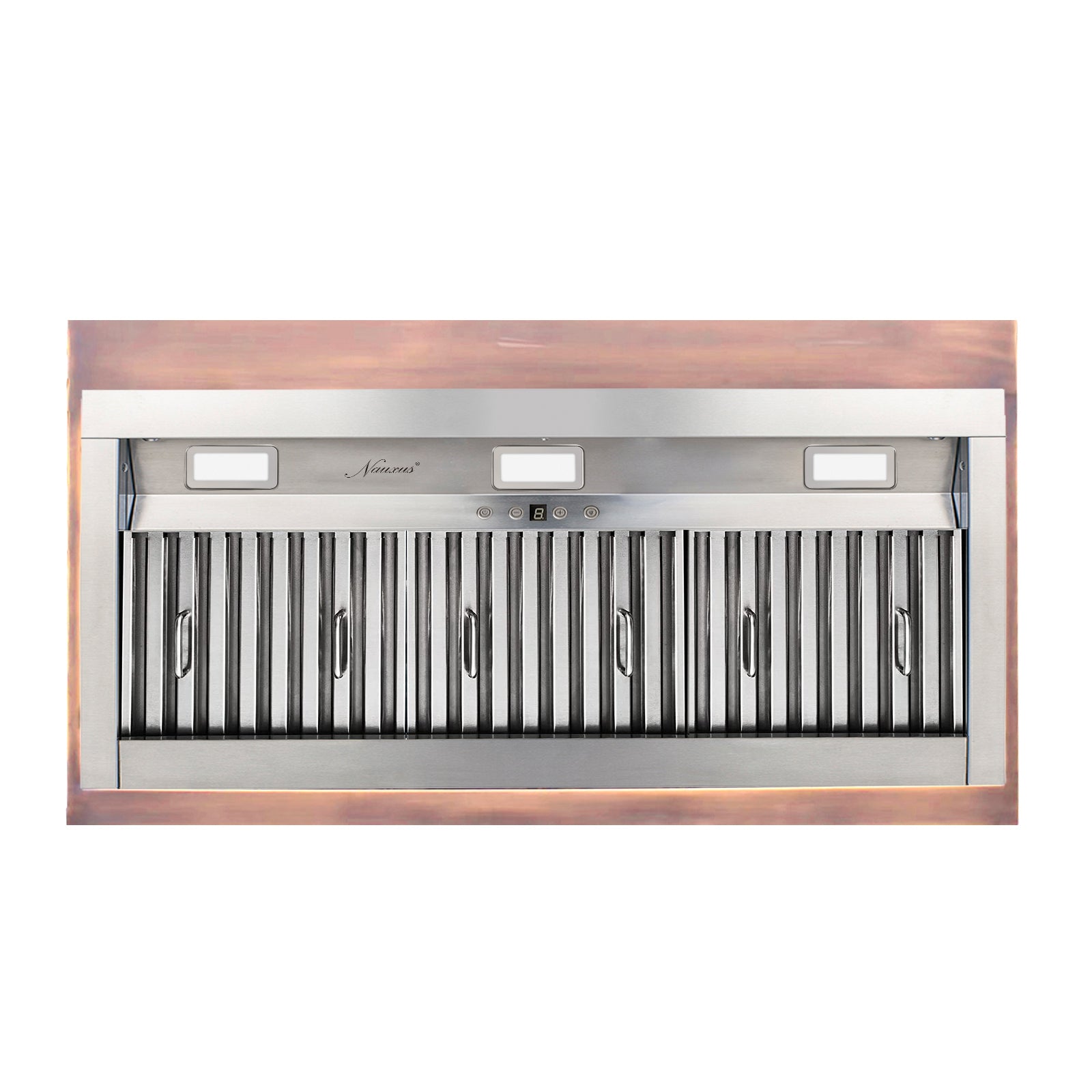 Akicon Custom Copper Range Hood Handmade with Custom Size and Finish