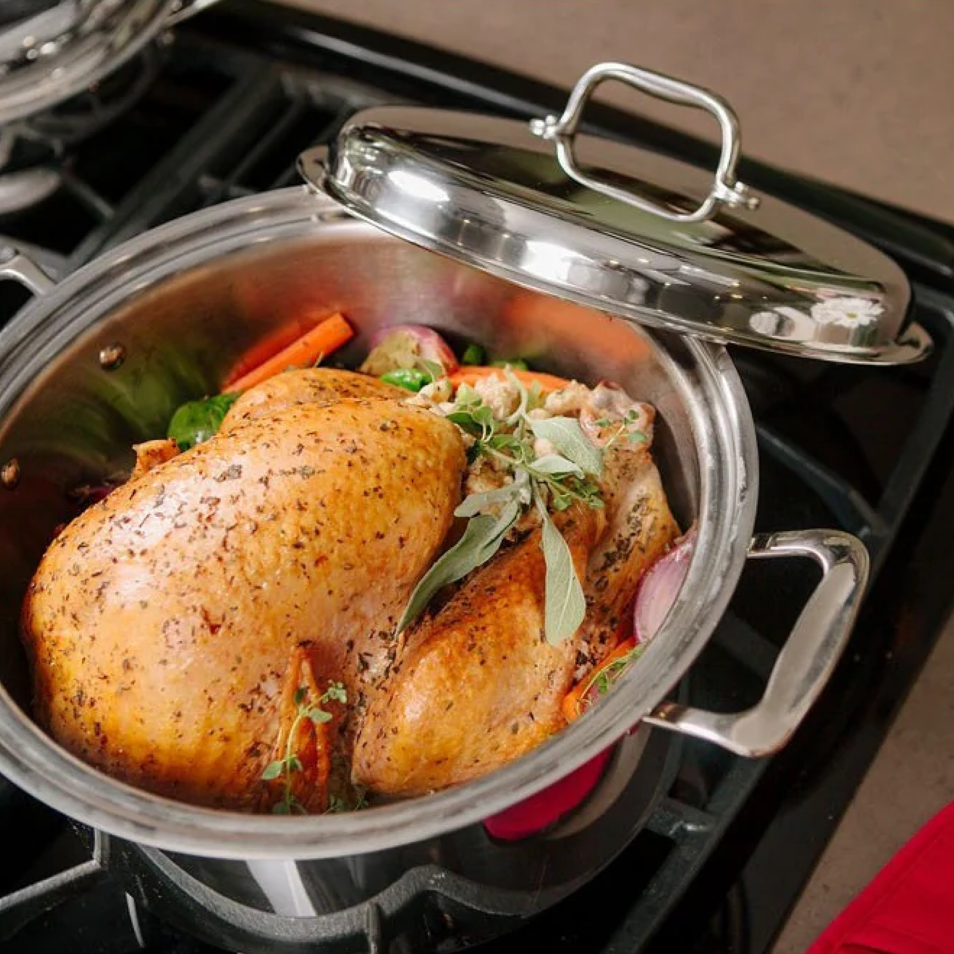 8 Quart Stock Pot with Cover
