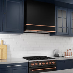 Akicon 36" Stainless Steel Wall Mount Range Hood with 600 CFM Vent Hood