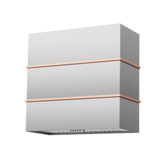 Akicon 30" Stainless Steel Wall Mount Range Hood with 600 CFM Vent Hood
