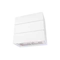 Akicon 30" Stainless Steel Wall Mount Range Hood, 3 Stacks Kitchen Hood with 600 CFM Vent Motor