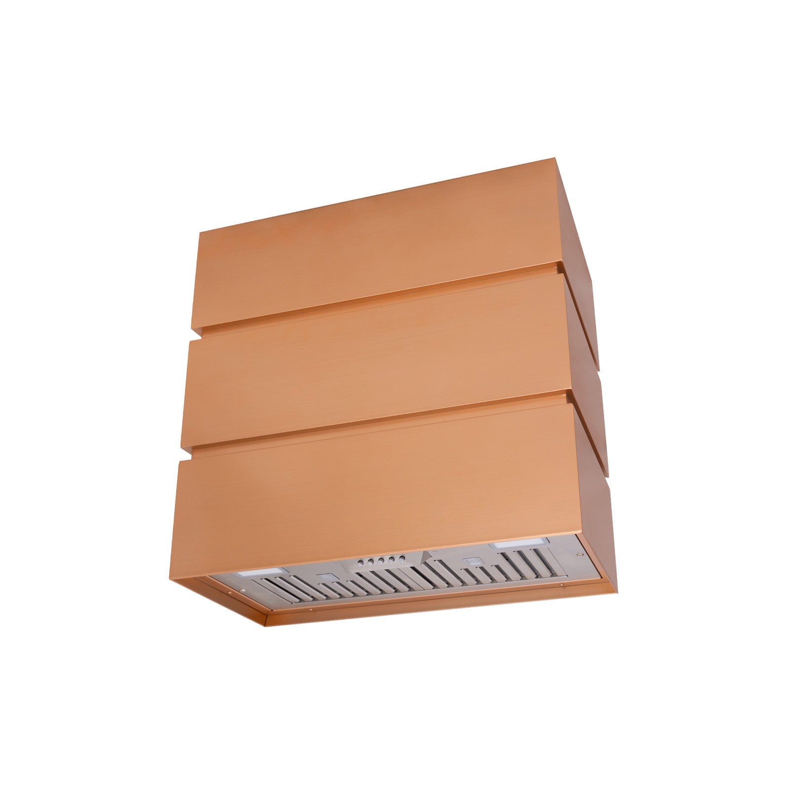 Akicon 30" Stainless Steel Wall Mount Range Hood, 3 Stacks Kitchen Hood with 600 CFM Vent Motor