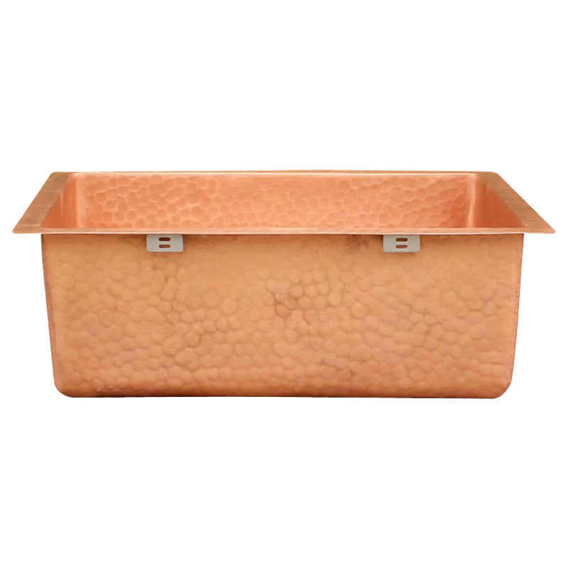 Akicon Custom Handmade Solid Copper Undermount Kitchen Sink