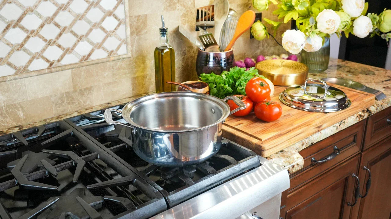 4 Quart Stock Pot with Cover