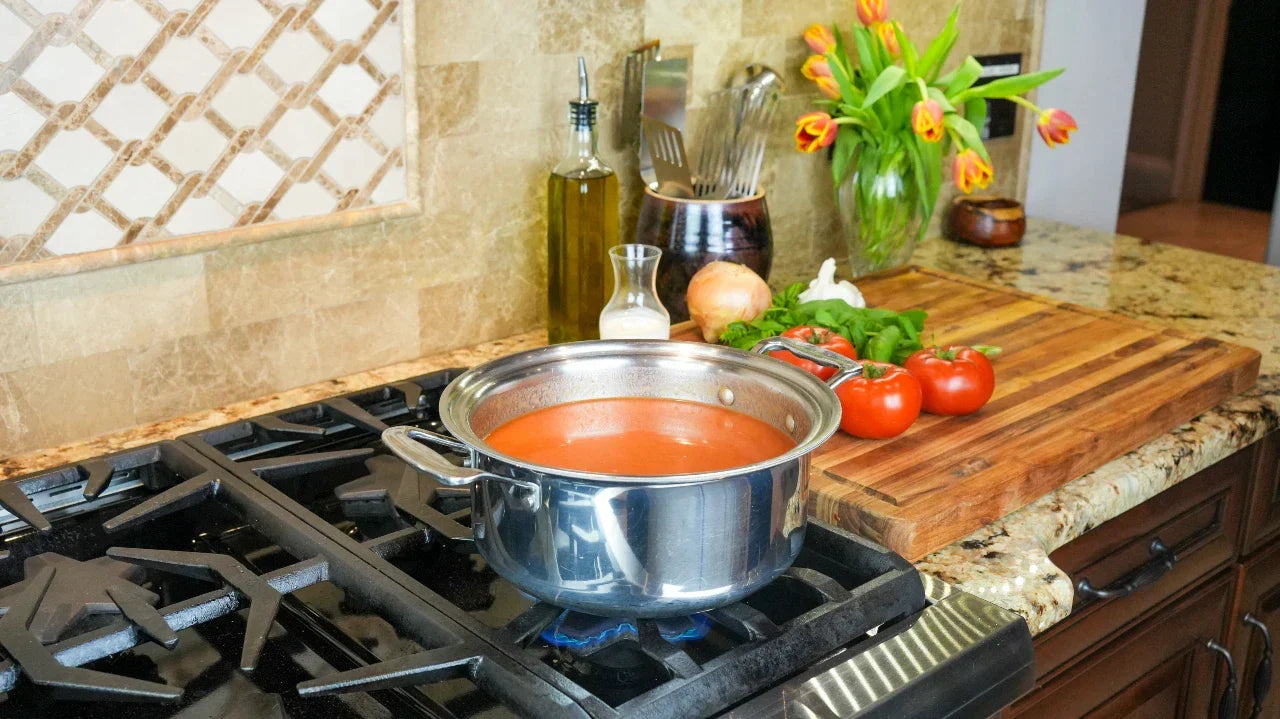 4 Quart Stock Pot with Cover
